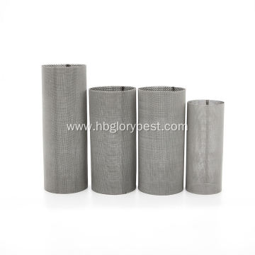 Single or Double Layer Stainless Steel Mesh Cylinder Filter